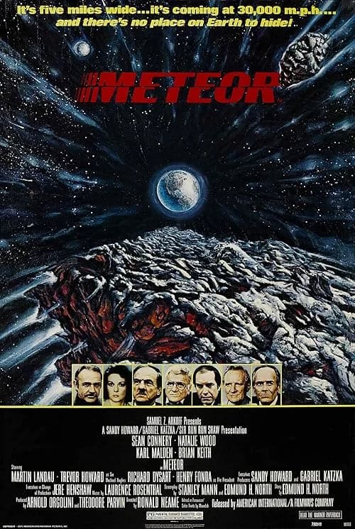 Meteor film posteri