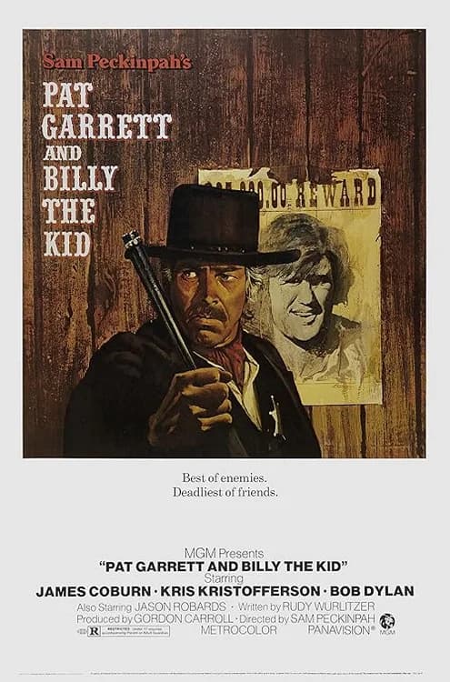 Pat Garrett & Billy the Kid film posteri