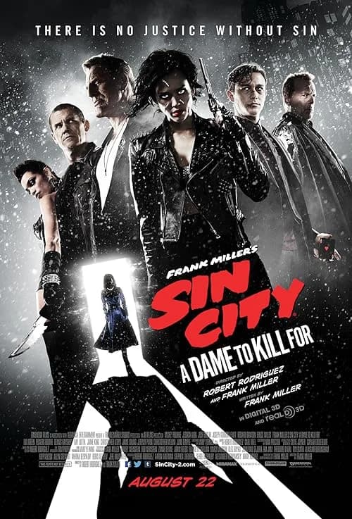Sin City: A Dame to Kill For film posteri