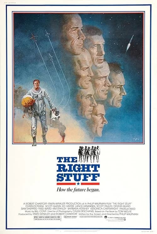 The Right Stuff film posteri