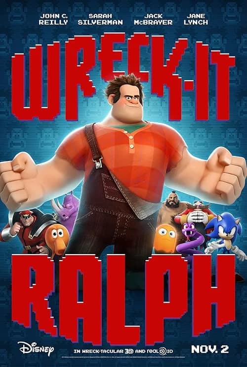 Wreck-It Ralph film posteri
